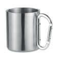 stálbolli með karabiner handfangi