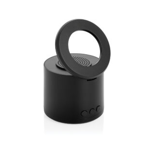 hátalari og símastandur